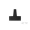 Te Connectivity KCB900B1/4=KNOB BAR BLACK 1/4 6-1437621-7 - alternate 3